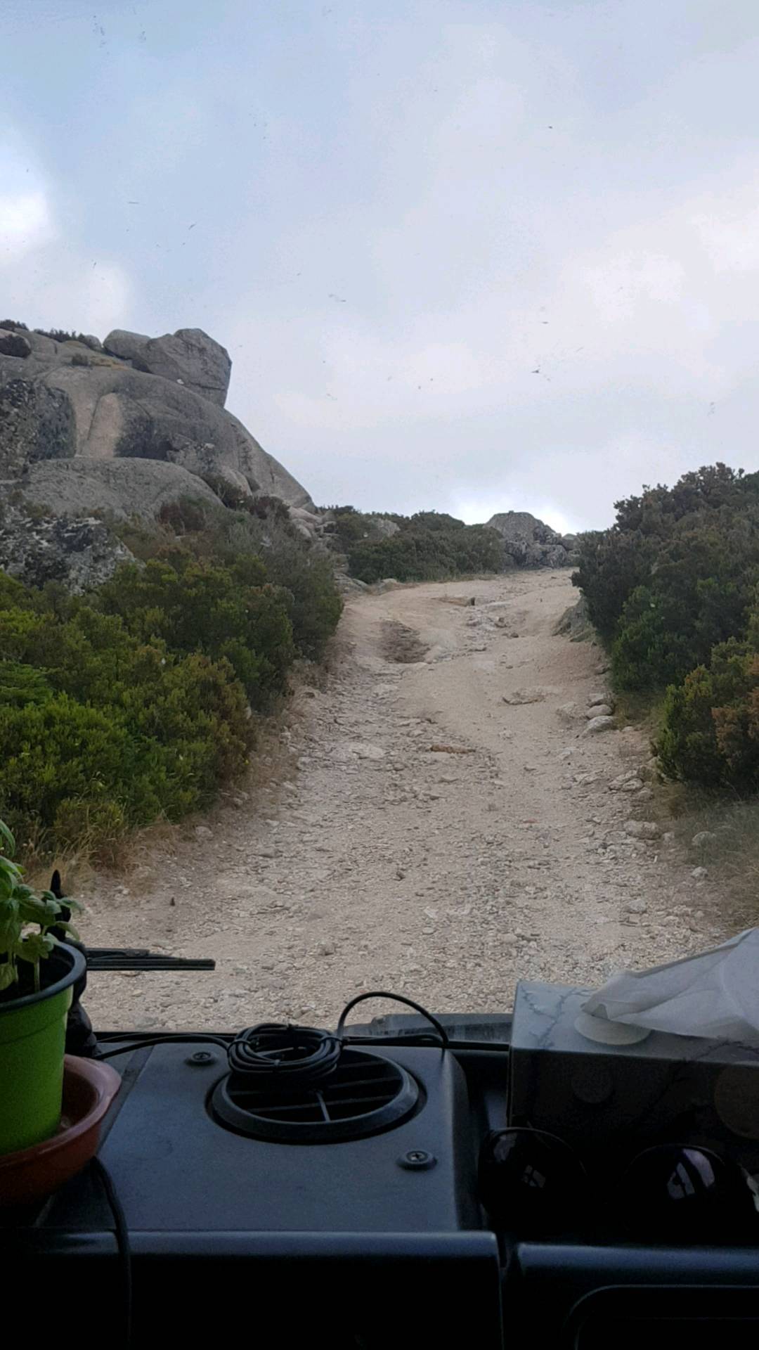 schwieriger Aufstieg....