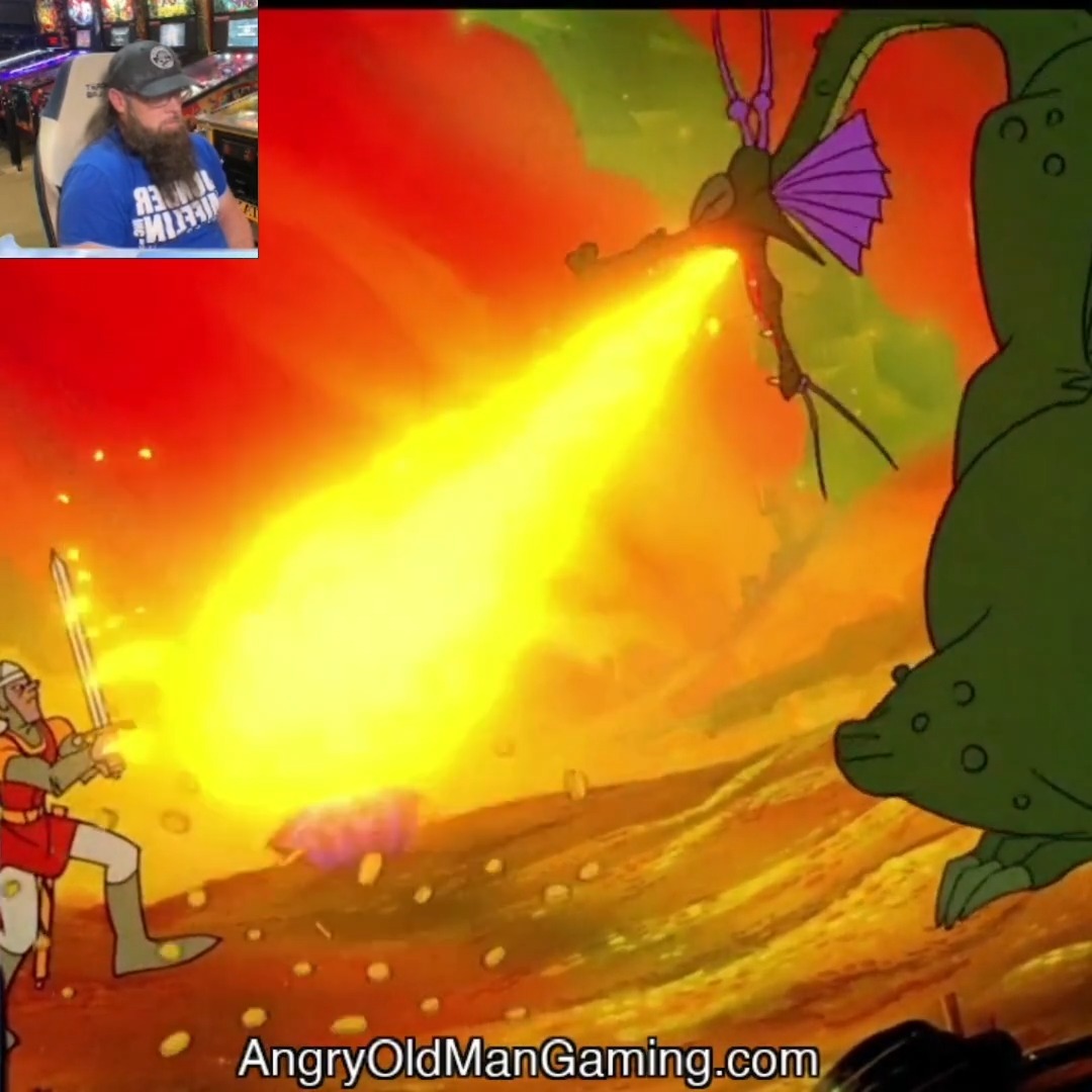 First Play Victory! Dragon's Lair (Arcade-1983)
Princess Daphne has been saved from Mordroc and Singe by Dirk the Daring!
It felt so good to beat this arcade classic. I always wanted to beat it as a kid but couldn't afford to pump the quarters needed for the reps. What a great game well beyond its time!
Consider following my Twitch stream as a FREE way to support my content
Twitch.tv/angryoldmangamingofficial
AngryOldManGaming.com
.
.
.
.
.
.
.
.
.
.
.
.
.
.
.
.
.
.
.
.
.
@angryoldmangaming.official #retrogaming #retrogamer #twitch #twitchaffiliate #epicpartner #epicambassador #smallstreamersconnect #arcadefire
#retroarcade #pinballlife #strangerthings #twitchstreamer #pinball #twitchtv #love #angryoldmangaming #arcadeclassics #follow4followback #pinballwizard #followforfollowback #gamerlife #arcade #godzilla #pinhead #dragon #DragonsLair #dirkthedaring #firstplay #gamingclips