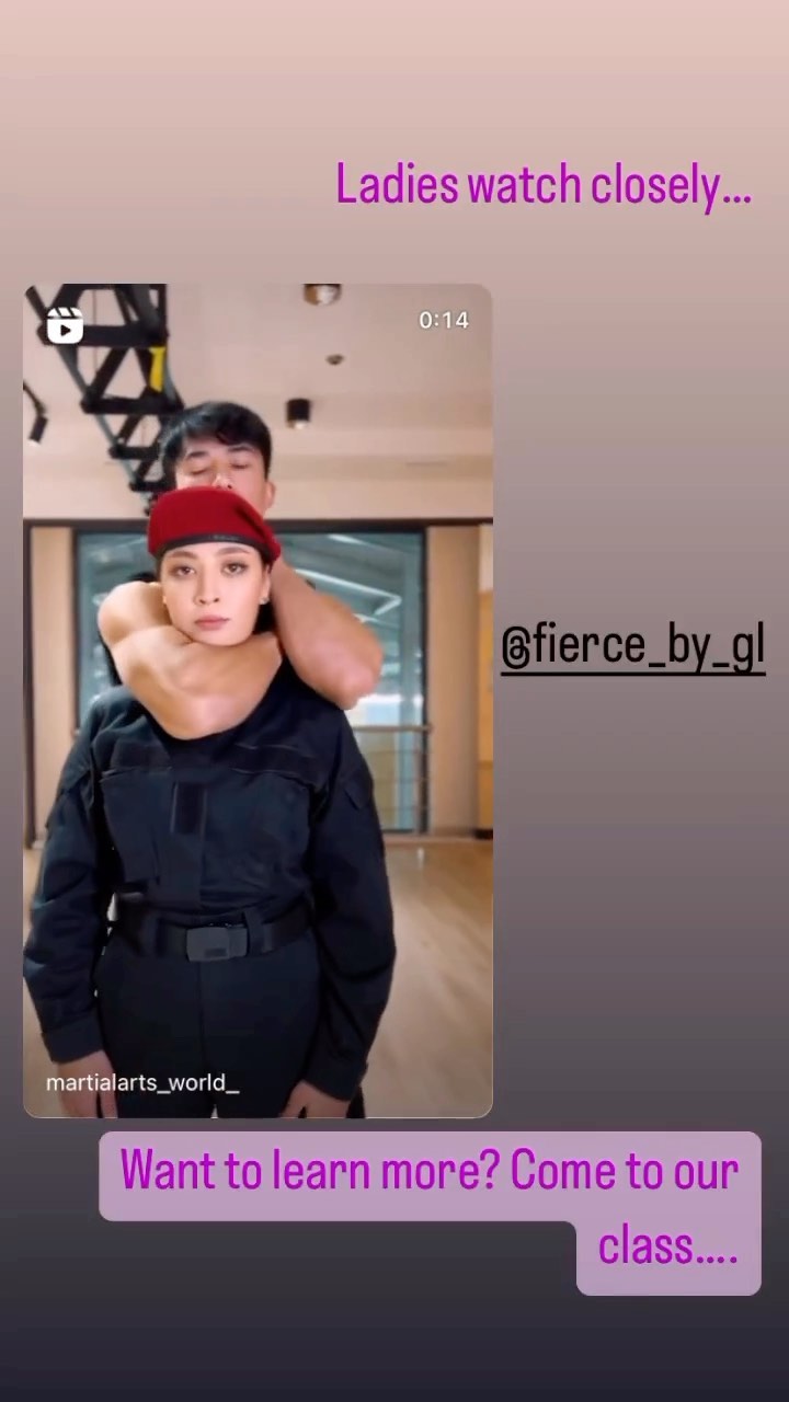 Sometimes it’s the simplest moves that can get you to safely. Our training doesn’t require you to have maximum strength or big muscles, it requires the skill of thinking outside of the box. I will train you to do this whilst getting your sweat on because a healthy body equals a healthy mind. See you in class…. …
#female #femaleselfdefense #selfdefense #kravmaga #femaleempowerment #femalecoach #mma