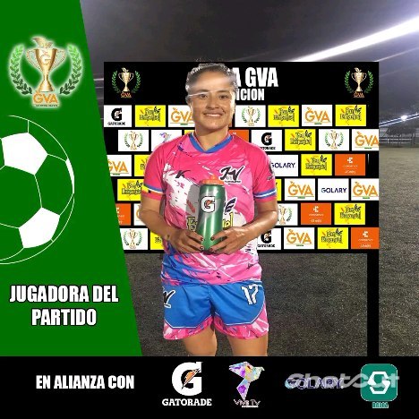 La jugadora del último partido de la jornada del sábado 💥
@panemanuelbogota @deportescompensar @balonesgolary @vivetvcolombia @gatoradecolombia
#juntoshacemosunmundomejor #futbolfemenino #futbol #femenino