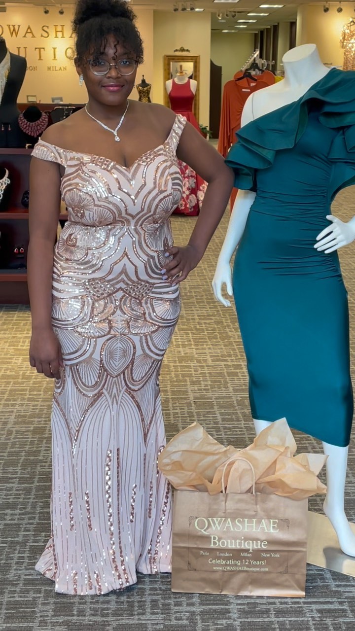 Hello Gorgeous! All our clients are soooo good looking! Come in today and our team will style you up! Shop online link in bio! #gowns#formals#gala#party#gold#dress#golddress#goldgown#beautiful#client#clientlife#wedding#bridal#style#jewelry#earrings#boutique#love#bomdia#blackgirlmagic#blackexcellence#marvel#legend