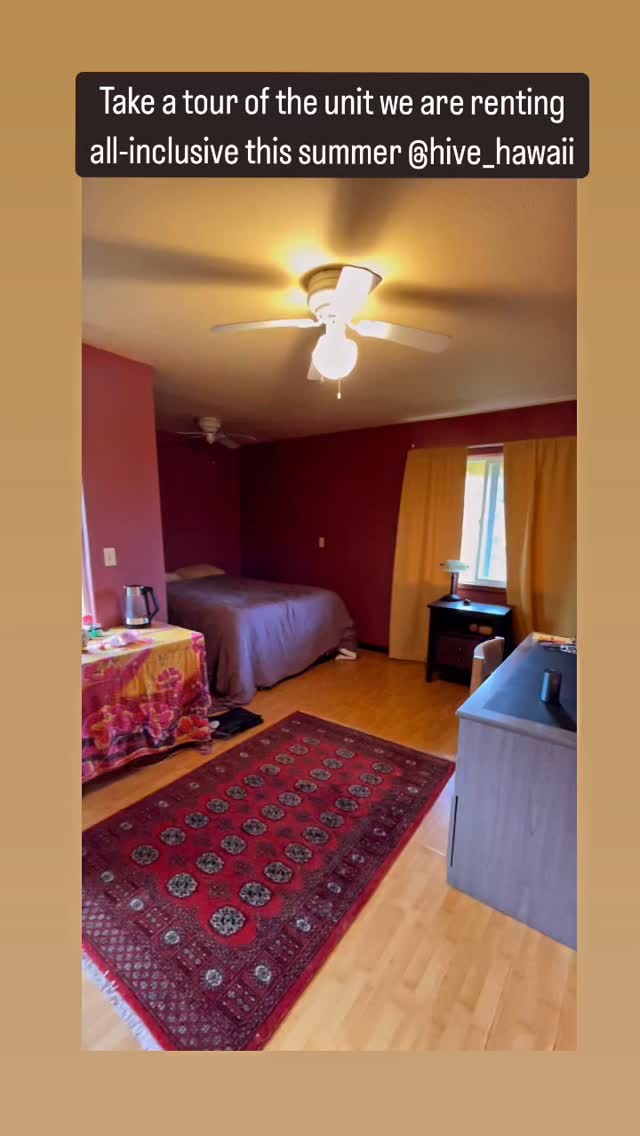 Check out the full layout of our 2-bedroom ocean view unit available June 1 @hive_hawaii #hawaiiretreat #hawaii #bigislandhawaii🌺 #kehenablacksandbeach #summervacay