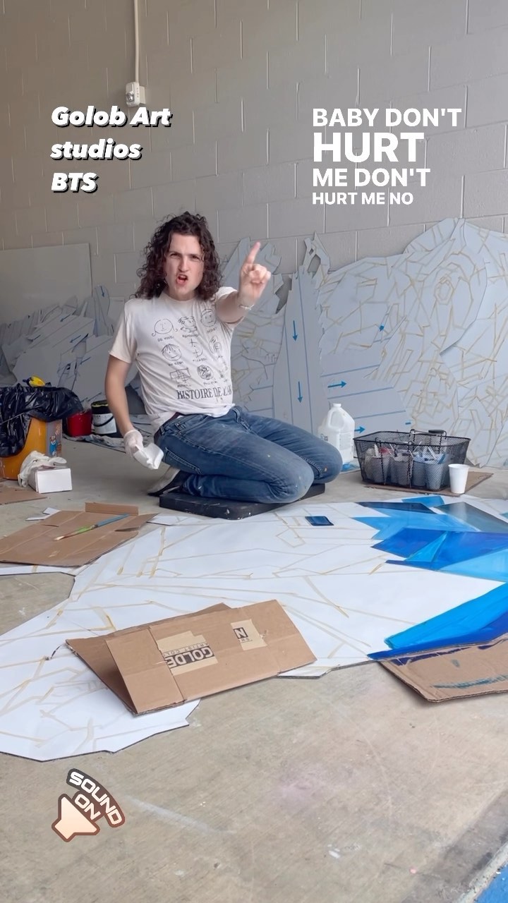 Another Friday at Golob Studios 🕊️