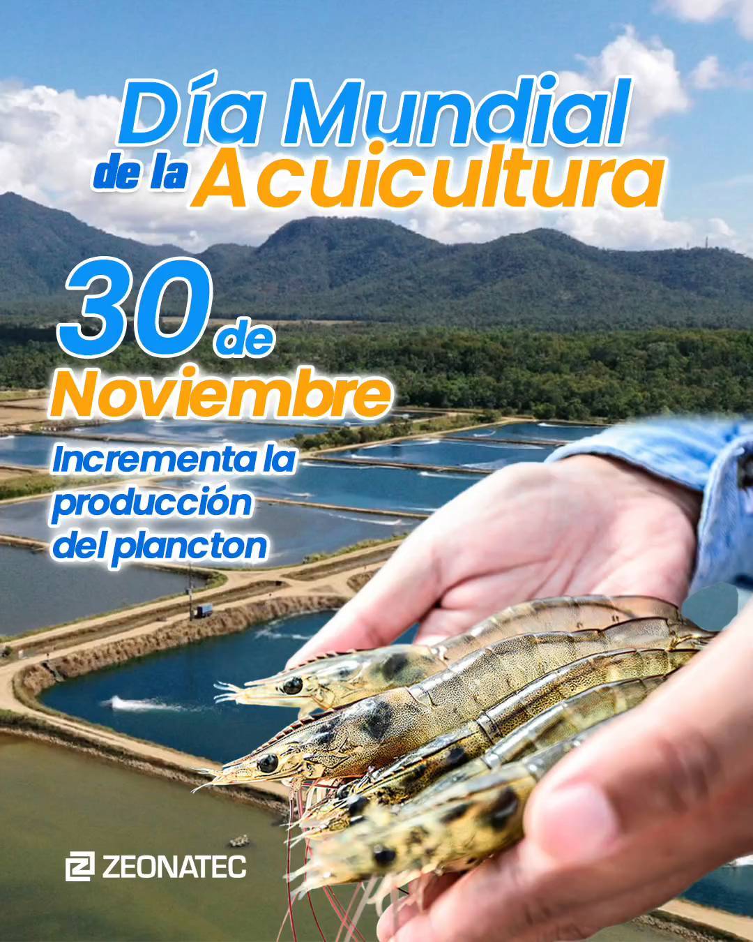 Hoy 30 de Noviembre Día Mundial de la Acuicultura🙌🏻🦐🦐
Se conmemora esta actividad que consiste en el cultivo y producción de organismos acuáticos de agua dulce y salada..
☎️Informes al: 0963241660 - 0939426732
.
.
.
.
.
#díamundialdelaacuicultura #acuicultura #camaron #pesca #alimentación
#ecuador #nivelmundial #cultivo #acuícola