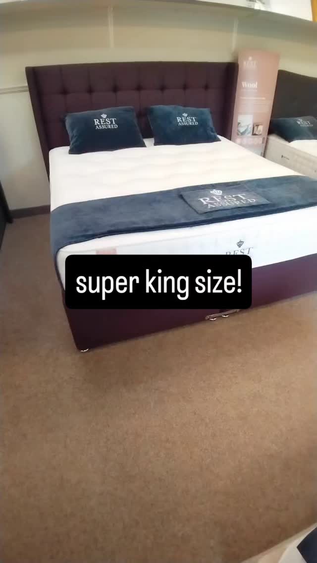 Introducing the Rest Assured Slaidburn mattress. Displayed here in super king size with a 4 drawer continental style divan and a winged headboard. UK made, 5 year guarantee, natural wool fillings. This complete bed in this size for under £2000. Free delivery and installation within 25 miles of our Scarborough store.
Smaller sizes also available for all our beds.
Open Monday to Saturday 9 - 5.
Sleep well : )
#scarborough #bed #mattress #shoplocal