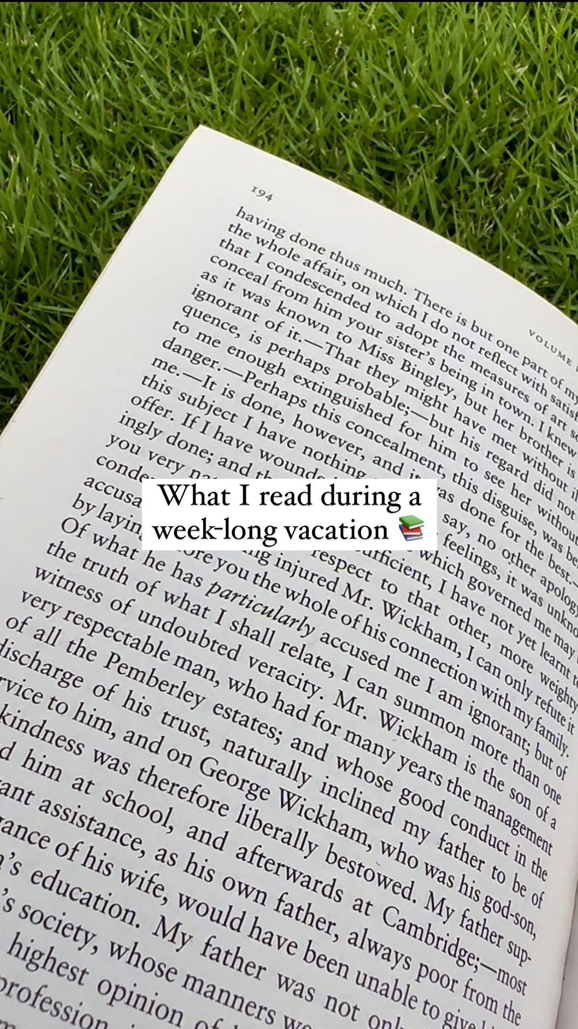 What did I read during my week-long vacation? 📖
PS: If I wouldn’t have been on a vacation, I would have finished the book much sooner.
#bookblogger #book #bookblog #booksofinstagram #booklover #booknerd #booklove #books #booksofig #bookaddict #bookrecommendations #bookshelf #booksuggestions #booksummary #bookrating #goodreads #bookstagrammer #goodreadswithaview #bookstagram #bookmarks #booksaremylife #sakshireports