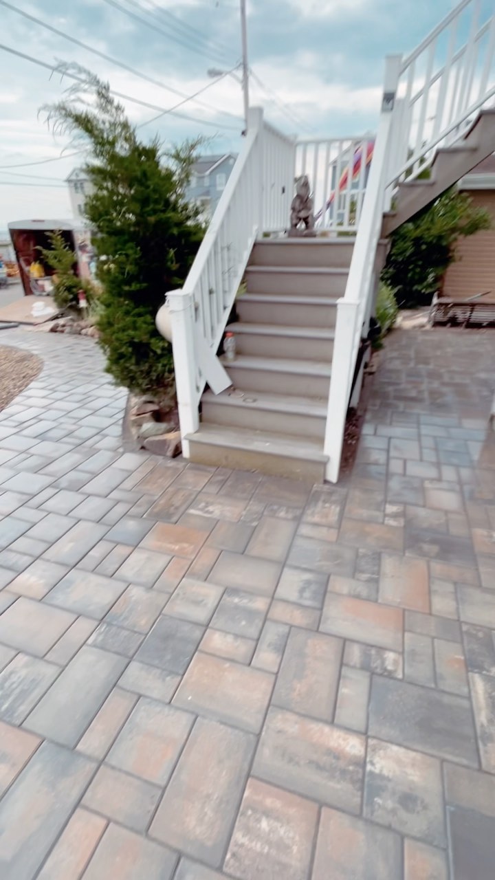 Helped this sweet older lady out with access from her home to the street giving her full range with her wheel chair! #LandOverSea