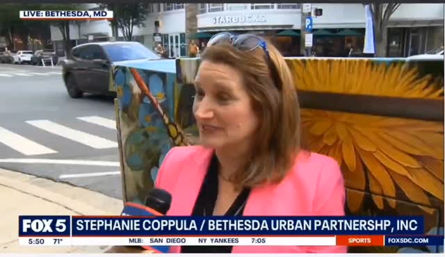Fun to be interviewed about my design in Bethesda! Thanks @betesdabup!