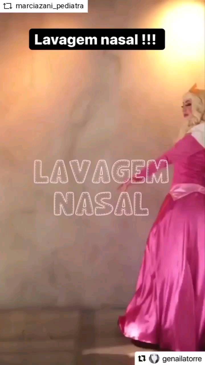 Vídeo incrível para estimular as crianças maiores a experimentarem a lavagem nasal.
Muito boa a iniciativa 👏👏👏👏👏