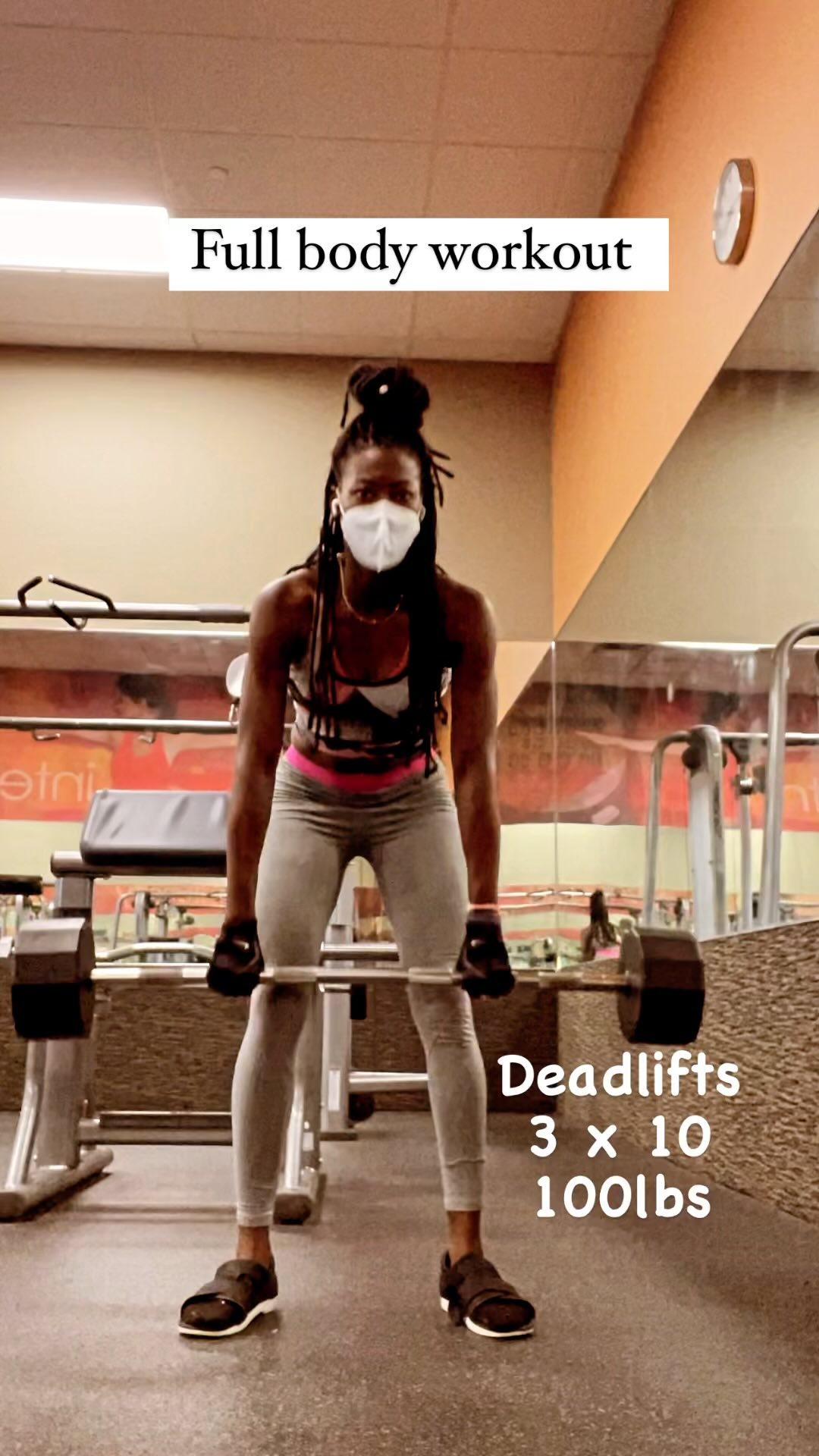 Full body workout. Restarting this lifelong journey.
1st day back in the gym after foot surgery 20 days ago! Ignore my surgical boots, but I had to get in . Day 1
💪🏾
🤍
💪🏾
🤍
💪🏾
#beastmodedri #beautyisinbeastmode #melaninfitness #workoutroutine #coreworkout #fullbodyworkout #blackwomenworkout #womenworkout #workoutsforbeginners #weightlossworkout #selflove is the best love