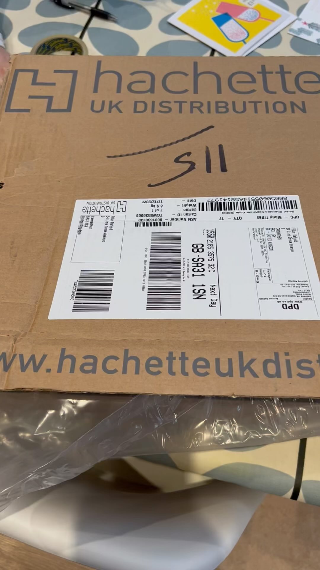 #writingadventcalendar #day22 It has arrived! It's real! My first ever hardback. Grown from a tiny silly idea into an award winning Welsh language novel, then a film, and now a newly imagined crime novel with a major UK publisher. Dream come true. #thelibrarysuicides @hodderbooks