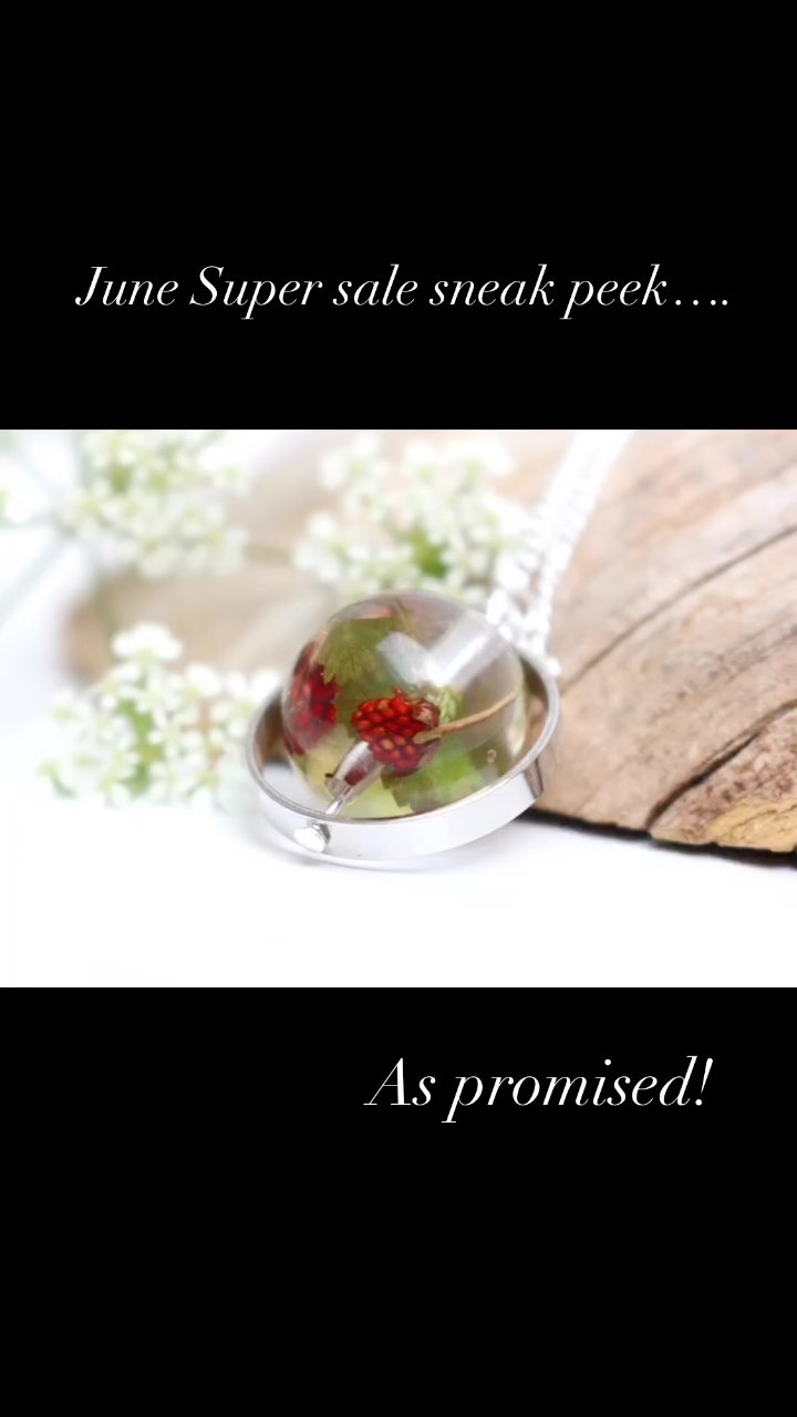 Monday 19th June, 8pm, a huge drop of new jewellery at amazing prices www.silverandbirch.com
Don’t miss it! 🥳🥂🙂x
#jewellerydrop #supersale #secondssale #brandnewjewellery #realflowerjewellery #strawberrynecklace #wimbledon #forgetmenots #uniquegifts #festivalfashion #floralfashion #floralearrings #floralnecklace #floralbracelet #weddingjewellery #bridalnecklace