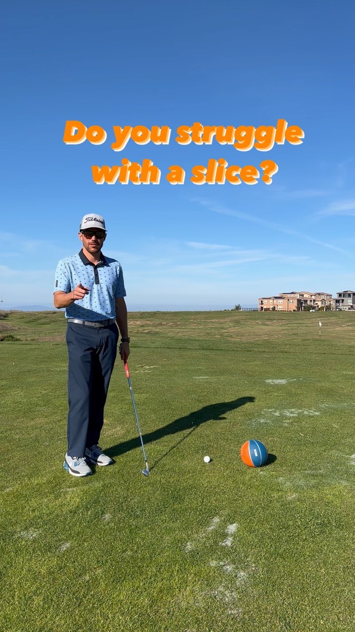 Grab any type of ball and help combat your slice is with the use of this amazing drill. Doing it correctly will instantly improve your over the top swing path.
Follow for more videos like these