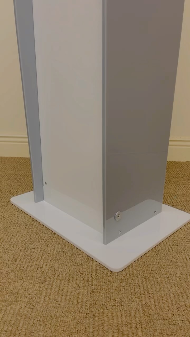 Winning podium designs..we got you 🥇 knock down podiums here from Acrylic Design & branded to suit your needs #podiums #lecterns #perspexlectern #madetoorder #irishmanufacturing #branding