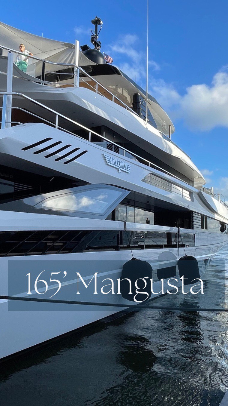 lav·ish /ˈlaviSH/ adjective; sumptuously rich, elaborate, or luxurious. Exactly what you’ll experience aboard this master piece of a yacht, one of four Océano 50’ models. Built by Overmarine & designed by world renowned Alberto Mancini this 2022 163’9 Mangusta is sure to cause some jaw dropping oohs and aahs.
📞 (305) 607-0634 for more info.
#mangusta #superyacht #luxury #yachts #florida #bahamas #golf #spa #pool #summer #vacation