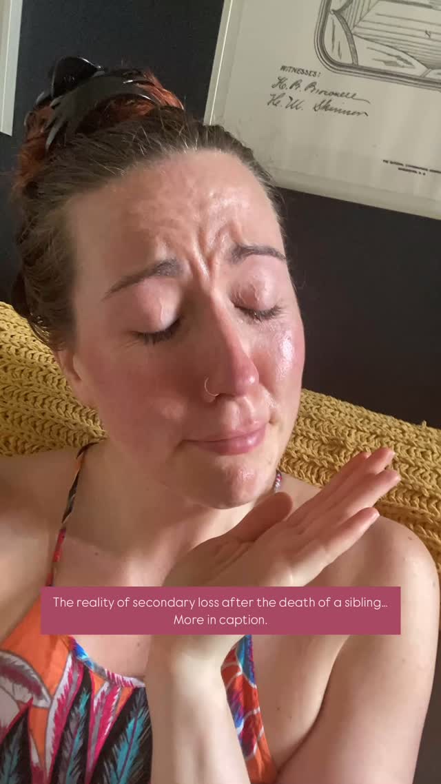 In July 2020, I was tasked with organizing my sister’s virtual celebration of life (during lockdown) a little over a year after she died by suicide.
…
My mom had checked in while I was creating all of the content & asked me how I was doing…I sent her these pictures…
…
I was creating countless video montages of Katie’s life with voice messages & readings & songs; staring at her face, listening to her laugh & sobbing after my dad had told me he wouldn’t be participating in the event because he “didn’t think this is what she would have wanted”. He still wouldn’t come after I begged him to show up & support ME through it (my phone call with him actually sounded a LOT like this audio).
…
These sides of grief are often overlooked because they fall into the category of secondary losses…yes I lost my sister & during that call I realized that I had also lost the relationship I thought I had with me dad. The trauma of abandonment…he couldn’t show up…he couldn’t be there…he chose not to participate…and when I got upset, he ended our phone call.
…
Surviving Siblings Summer starts 6/26 (early bird until 6/12) - Link in Bio for details ❤️ In collaboration with @griefandlight
…
#kaiaevolutions #siblingloss #survivingsibling #sisterloss #sisterlove #grief #secondaryloss #stigmatizedloss #ambiguousloss #hopecoaching #hope #afeelingoftrust #alchemyinmotion #embodiedalignment #purelittlesistertransforming