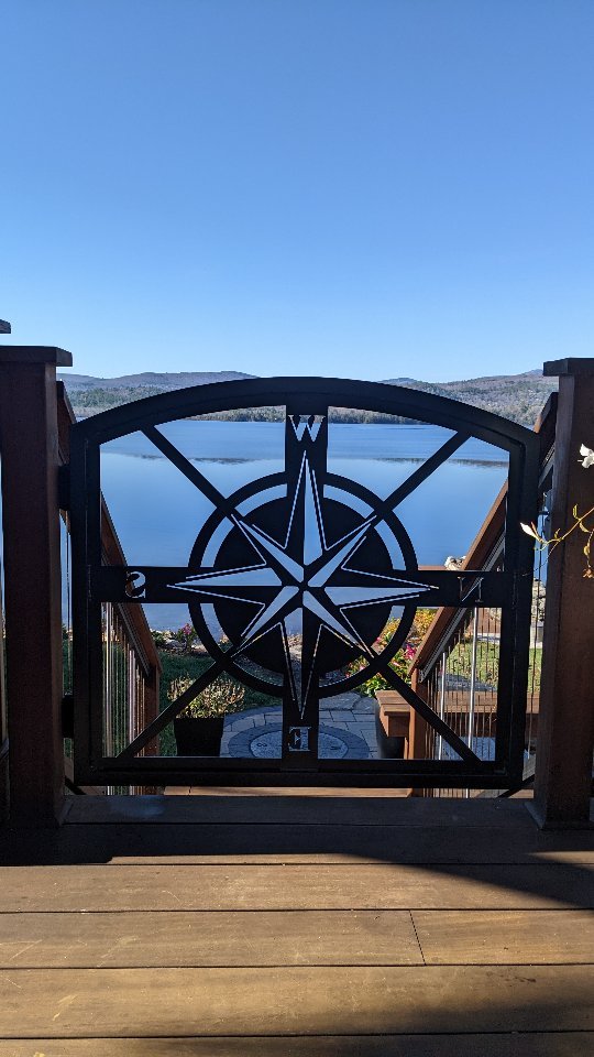 Here is the final product. We are very pleased with how these custom aluminum gates came out. The powder coat came out beautifully as always! Thanks @bump534
#fabricator #customfabrication #metalwork #aluminium #aluminumwelding #aluminumfabrication #customgates #newfoundlakenh #nh #603 #bristolnh #igersnh #livefreeordie