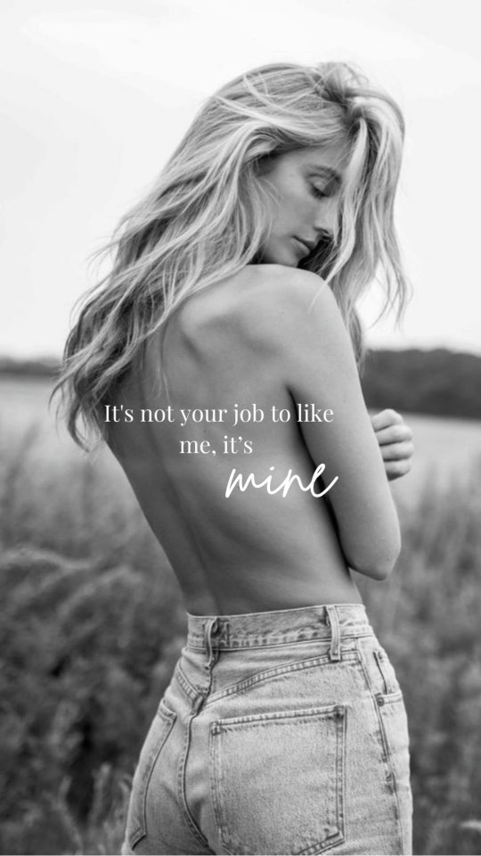 Are you a people pleaser?
If so, you need to hear this:
Don't suppressed your truth to create a false sense of harmony.
That's what we call PEOPLE PLEASING.
Why do we do it? There are many reasons, but here's a big one...To create a sense of peace.
But who's peace are we actually keeping?
It's SO important to speak your truth.
It's actually a dis-service to the world when you don't speak your truth because you're denying yourself and the world, the real you. Your gifts, your voice, your truth.
By speaking your truth you're actually loving yourself first and in turn loving others, even if it means communicating a boundary of yours. Especially if you're communicating a boundary of yours.
The world needs your truth. It needs your ability to walk unapologetically in who you are.
Why? Because people are so caught up in being who they think they should be that it's creating a false sense of self.
Open your heart and find your way back home ❤️
Get in touch,
Lots of love
Coach Mel 💫