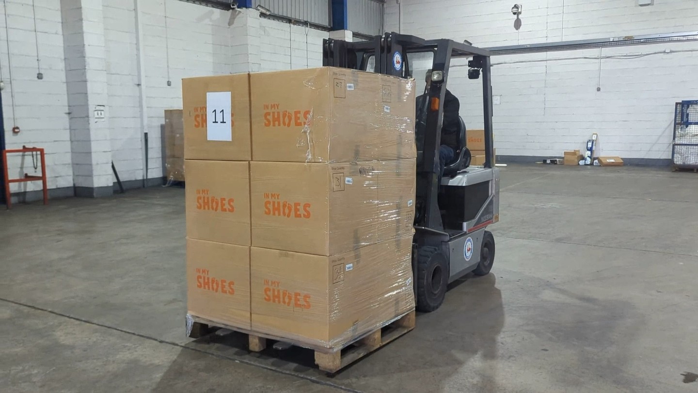 🇮🇪 Bon Voyage! 🇿🇦
20,000 pairs of YOUR shoes have set sail for Cape Town…
Once they reach South Africa, our partner NGOs will ensure they get on the feet of the children in the townships, just in time for the start of the South African school year.
We are very excited and can’t wait to get out to the townships in the new year, to see the impact your thousands of amazing acts of kindness will make.
As the saying goes, good things take time…collecting 20,000 pairs of pre-loved shoes and shipping them halfway around the world is a process, not an event. 😊
The team here at In My Shoes have been working hard behind the scenes to ensure all regulatory and logistical boxes have been ticked - ensuring your HUGE donation gets to the intended feet in the townships is an obligation we take very seriously! ❤️
Keep an eye out here for more news as the shipment arrives, and also information on future campaigns!