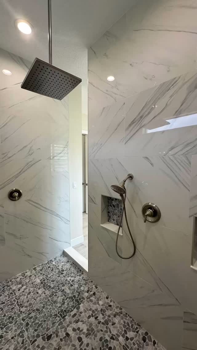 Sneak peek alert! 🚿✨ Get a glimpse of the luxurious bathroom taking shape in one of our newest spec homes, The Katie Model. Stay tuned for the full reveal!” 🏡❤️
.
.
.
.
.
#customhome #treasurecoast #treasurecoasthomes #newconstruction #construction #fortpierce #design #portsaintlucie #customcare #fl #lot #acre #realty #investment #mortgage #homeloan #newhome #hgtv #plmconstructionllc #builder #homedesign #newbuild #homesweethome #homedecor #homedecoration #reelsinsta #housereels #viralreels #explorepage #foryoupage