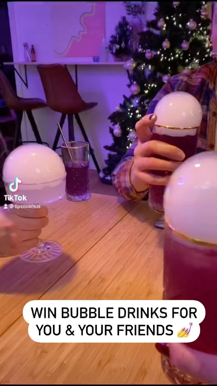 💰⭐️ GIVEAWAY ⭐️ 💰
We’re celebrating longer opening hours on the weekends! 💃🏼
Win 4 bubble drinks for you and your friends! All you have to do is write under this post:
- who you’d like to invite for bubble drinks this weekend?
- if you prefer Friday or Saturday (04/06 & 05/06)
We pick 2 winners on 03/06!
Good luck! 🍀
#aarhus #copenhagen #konkurrence #vind #bubbledrinks #del
Acknowledge that the contest is not sponsored, endorsed, or administered by, or associated with Instagram or Facebook.