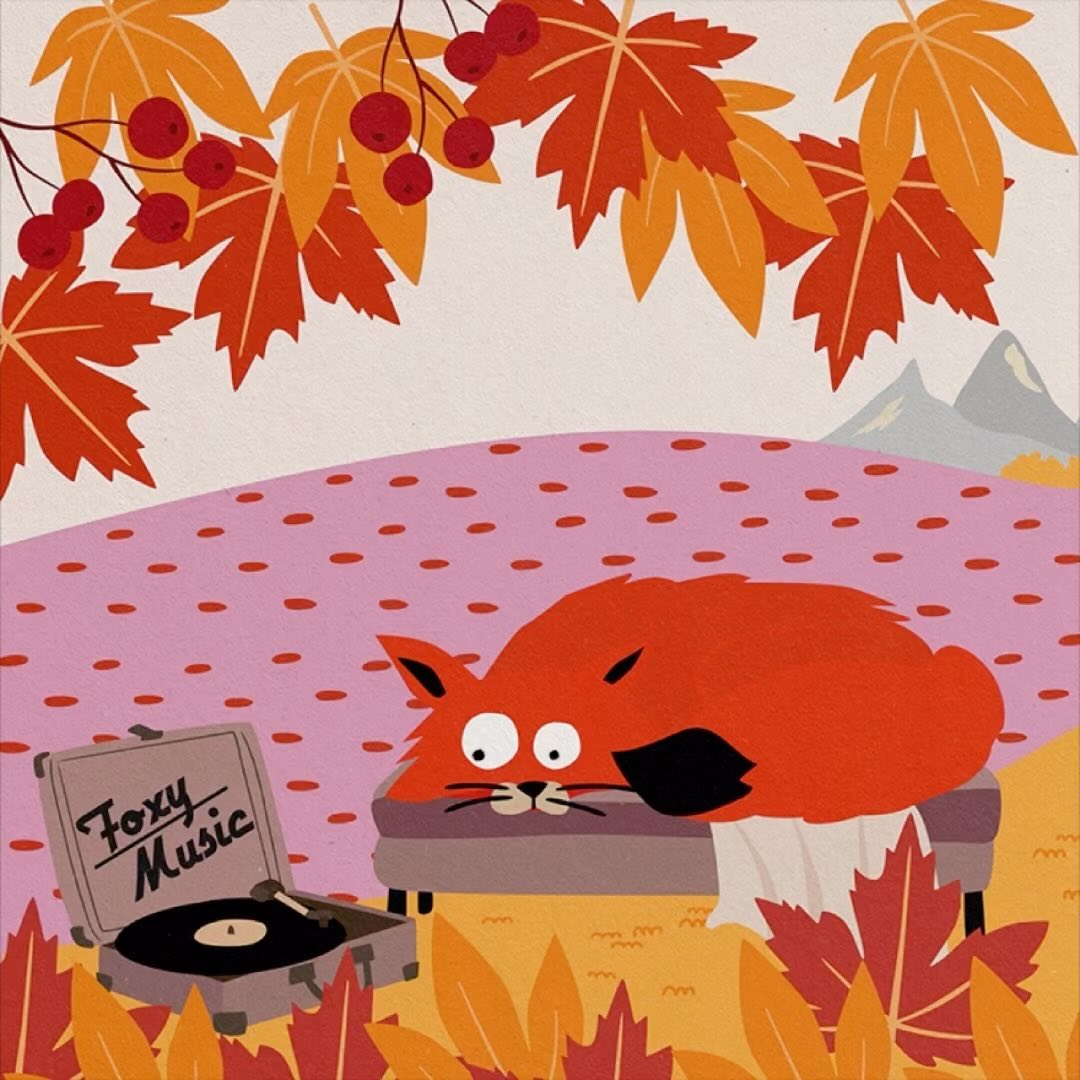 Der Wind bläst, doch Fred lässt sich nicht aus der Ruhe bringen! Sein Bett ist viel zu gemütlich & er liebt es seiner Lieblingsplatte zu lauschen!
.
#lolabrennt #wild #love #foxymusic #mehrfarbeimleben #artthatmakesyouhappy #illustration