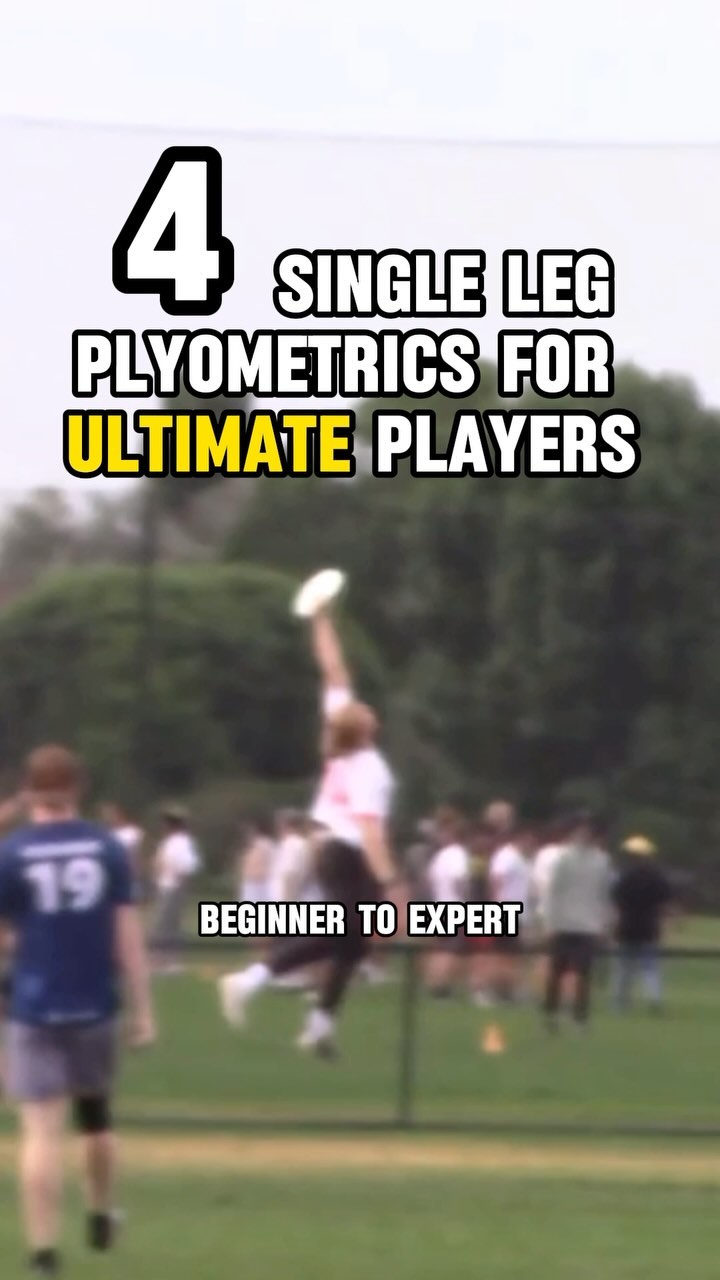 Ultimate training and single leg plyometrics go together like PB&J. Here are some basics to get you started.
These four should find their way somewhere in your training schedule 1-2 times per week.
1. Single leg lateral hops (start on the floor, progress to elevated) 2 x 20-30 reps.
2. Single leg depth jumps 3 x 4-8 reps
3. Skater depth jumps 3 x 4-8 reps
4. Skater depth jumps w/ added weight 3 x 4-8 reps, 4-8 lbs med ball
Doing these regularly will boost your single leg stability, strength, and power.
📥 DM me for online coaching info
🥏 Ultimate Performance Training program can be found in the link in my bio. Sign up for a 7-day free trial!
#training #fitness #workout #strength #power #speed #strengthtraining #strengthandconditioning #ultimate #ultimatefrisbee #frisbee #audl #pul #wul #usaultimate #usua #personaltrainer #denver #colorado
