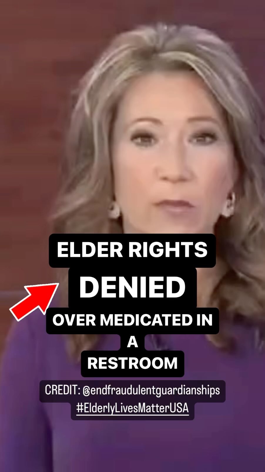 Repost from @endfraudulentguardianships
•
(null)
#elderlylivesmatterusa #elderrights #humanrights #civilrights #denied #abolishguardianships #abolishconswrvatorships #vulnerable #elderly #protectourelders #abuse