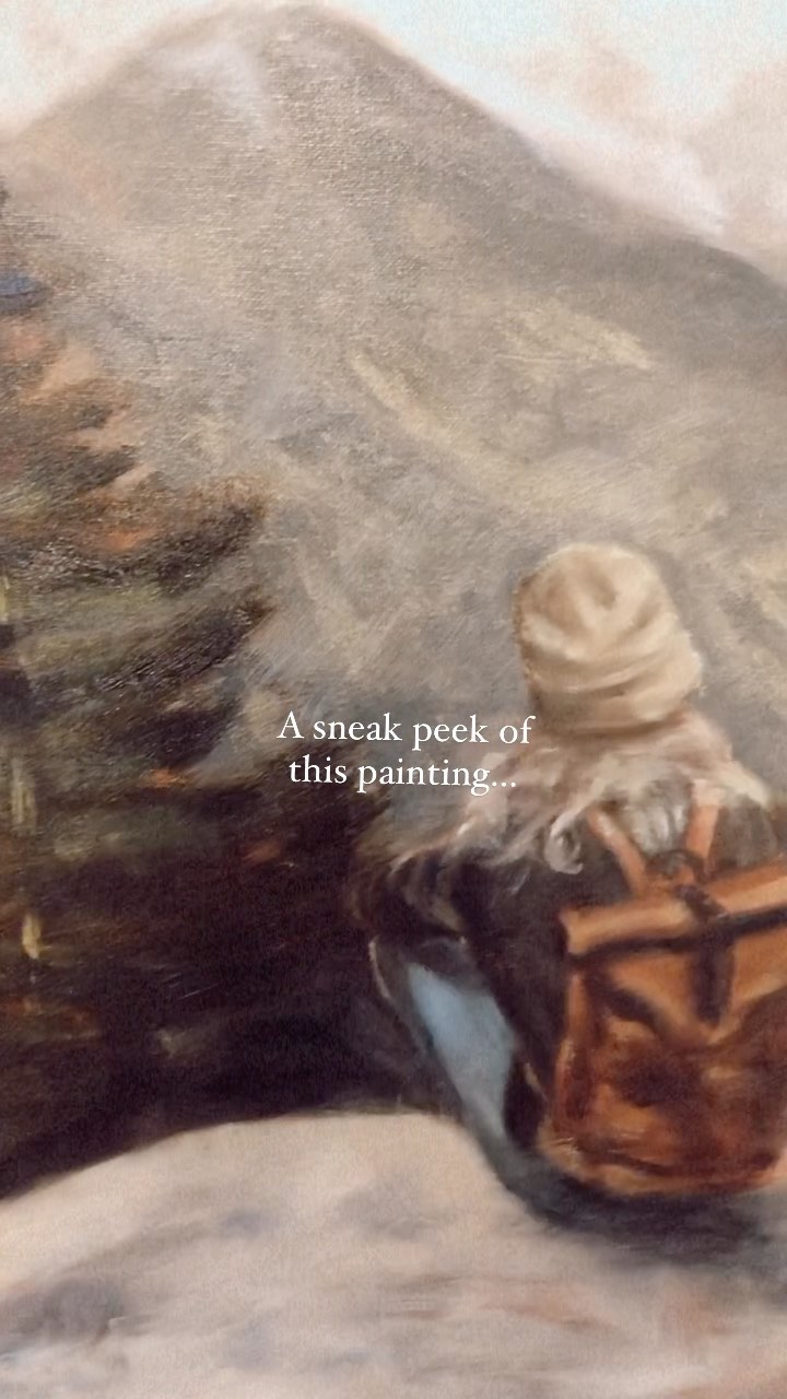 Hi there from the studio! Here’s a sneak peek of this painting. I’m so curious if you like it. Can’t wait to share more paintings from the upcoming collection 🌿⛰️.
#mountainpainting #mountainwoman #wildplaces #outdoorlife