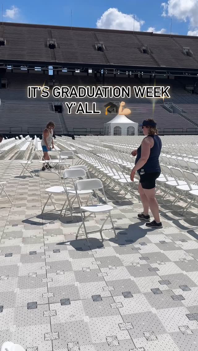 Graduation is upon us! 8000 chairs here and another 3800 at the ARC. Tents all around. We love being part of this annual celebration each year. Go make your mark, class of 2025!
#commencement #classof2025 #uiuc