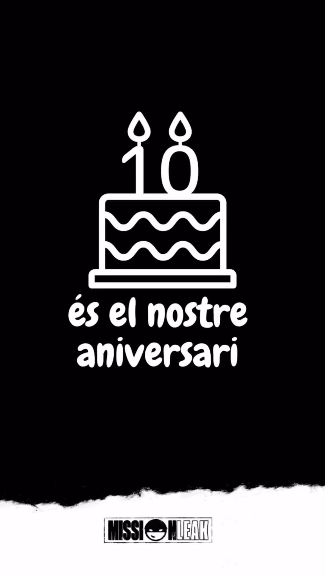 SEGUEIX-NOS, BEN AVIAT EXPLICAREM COM VOLEM COMPARTIR AQUESTS 10 ANYS AMB TU!