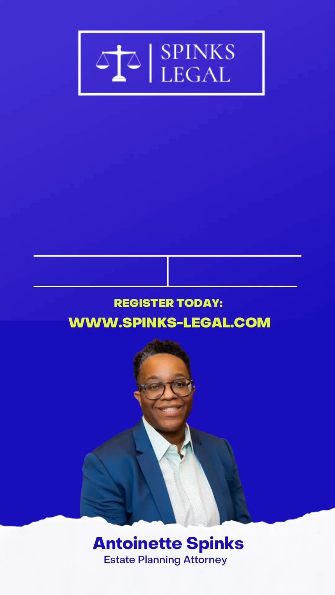 Join @spinks_legal for a 🆓 #estateplanning webinar to discuss the basics of Eatate Planning and learn the answers to some of the most frequently asked questions!
Register Today: www.spinks-legal.com
❗️Follow @spinks_legal for estate planning tips and to discuss your estate planning needs
☎️ 336-494-5850
🌎 Spinks-Legal.com
📧 Antoinette@spinks-legal.com
#estateplanning #estateplanninglawyer #ncestateplanning #estateplanningattorney #ncattorneys #sogo #greensborolawyer #instalawyers #probate #attorney #wills #financialplanning #lawyer #powerofattorney #trusts #trust #financialfreedom #willsandtrusts #money #livingwill #assetprotection #estate #probateattorney #bhfyp #blacklawyers #lawyersofinstagram #blackncattorneys #lgbt #lgbtq
