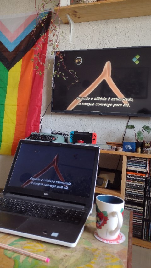 Uma psicóloga e seu café não quer guerra com ninguém. Tardezinha de documentário: Clitóris- o prazer proibido.