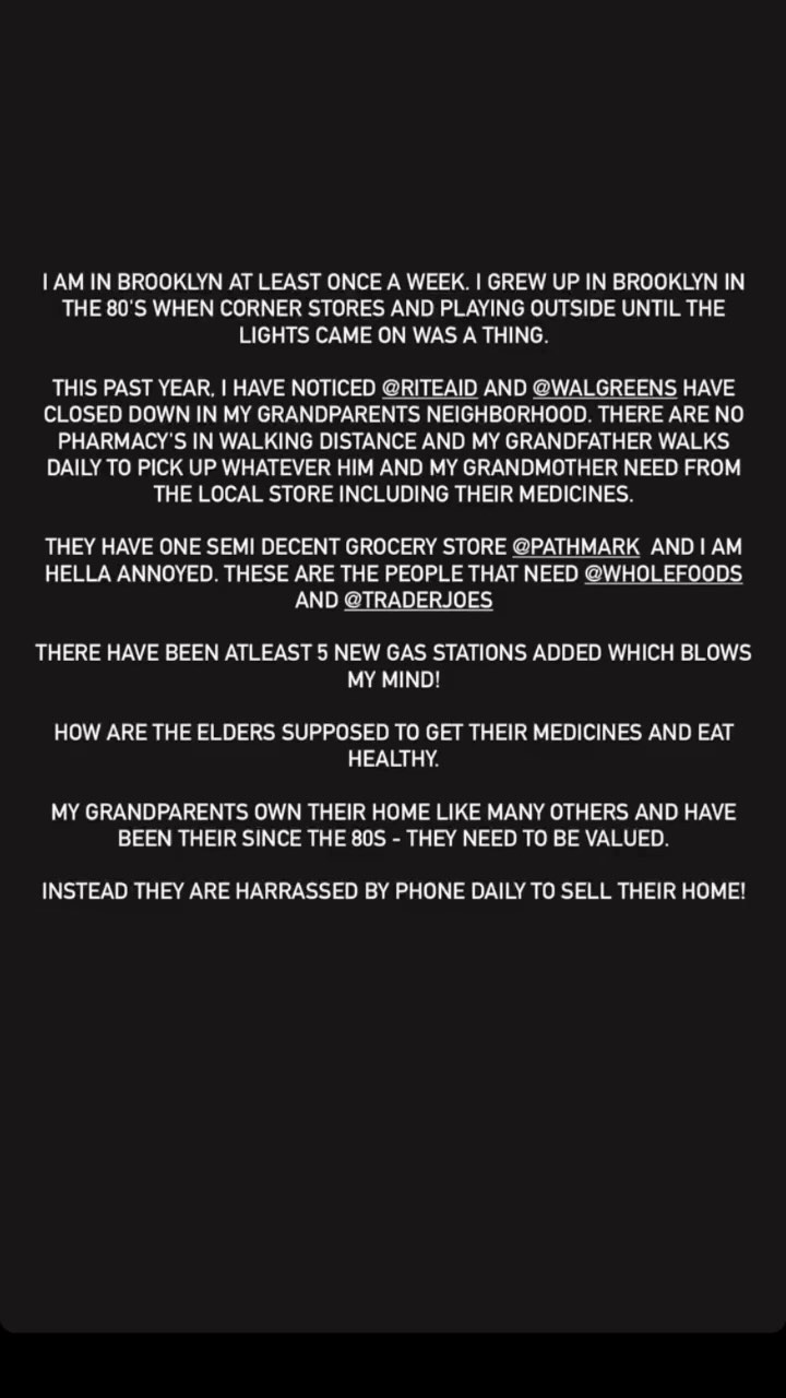 I had something to say about new Brooklyn. @riteaid @walgreens @traderjoes @wholefoods
#brooklyn
#eastflatbush