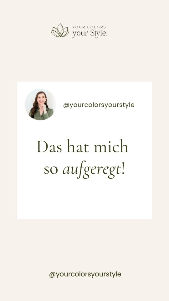 Ich finde es gemein, wenn Stilberaterinnen, die noch mit dem veralteten Buchstaben-Körpertyp-System arbeiten, versuchen, die Körper ihrer Kundinnen zu kaschieren, als wäre etwas an ihrem Körper nicht in Ordnung. Was nicht in Ordnung ist, ist, dass es heutzutage bereits andere Methoden zur Bestimmung von Körpertypen gibt, wie zum Beispiel die Kombination des Kibbe Body Type System und die Somatotypen, die mit Harmonie arbeiten 🌷
Klicke auf den Link in meiner Bio und erfahre mehr über meine Ausbildung und Weiterbildung zur Stilberaterung angelehnt an das Kibbe Body Type System, die Somatotypen nach Sheldon und die Sieben Styles nach Alyce Parson 🚀
#selbstliebe #kibbebodytype
#körpertypanalyse
#stilberatung #schönheitistharmonie