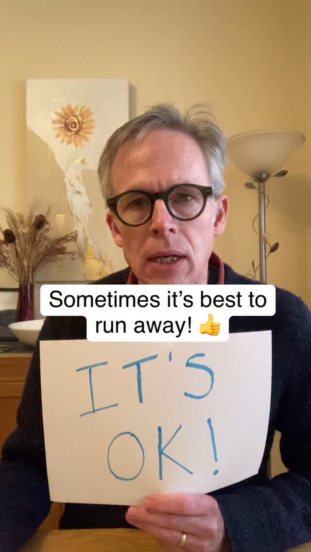It really is ok to run away sometimes! To avoid, hide, do whatever you need to in order to make yourself safe. Because sometimes pushing through your anxiety would just be traumatic, and make the anxiety worse.
Learning how to live with anxiety is not a matter of just pushing through come what may. Sometimes the moment isn’t right, or has caught you unawares, or you are panicking and not ready to handle it, and then the right thing is to prioritise safety.
But we also know that anxiety is reinforced by avoidance, and avoidance makes our world smaller. So once you have made yourself safe, that is the time to think about what you want to do in the future, and build a strategy where you can plan a safe way to gradually practise doing whatever has made you anxious, so that you can overcome your anxiety and one day be in the same situation but not feel anxious at all.
What do you think? Is it ok to avoid sometimes? What has been your experience? When have you had to prioritise safety? What do you think about coming up with a strategy to get out of the cycle of avoiding? What has worked for you? I’d love to hear your thoughts in the comments 😊😊
#anxiety #avoidance #panic #panicattack #mentalhealth #mentalhealthawareness #mentalhealthsupport #mentalillnessrecovery #gp #doctor #generalpractice