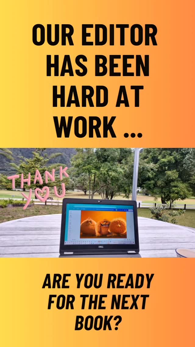 Our lovely editor in Aotearoa New Zealand has been hard at work on our second book… from the white sandy beaches of Pauanui in the beautiful Coromandel 🌿
☕️💻 With a coffee in hand, a laptop at the ready, and the lush bush as her backdrop, she’s basically living the dream. Lucky thing — we know exactly where we’d rather be!
Huge thanks to the amazing Aileen — we’re so grateful for your help and sharp eye. We can’t wait to show you all what we’ve been working on… Our next book is coming end of May — stay tuned! 📖✨
#Pauanui #Coromandel #NZeditor #AotearoaMade #BehindTheScenes #BookTwoLoading #GratefulHeart #WritersOfInstagram #EditingLife #CreativeProcess #ComingSoon #IndieAuthors #BeachWorkVibes #BookLaunch2025 #SupportLocalCreators #KiwiSummerVibes #ThanksAileen