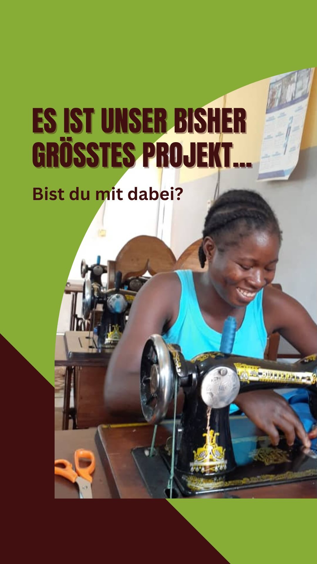 Etwas mehr als eine Woche ist unser Projekt bereits live und wir haben schon CHF 5‘578 erreicht. 🤩 Herzlichen Dank an alle, die uns bereits ihren Beitrag zugesagt haben.
Noch fehlen uns CHF 8400 für die Einrichtung des neuen Ateliers und die Bezahlung der Lehrpersonen.
Hilfst du auch mit, damit wir zehn weitere Jugendliche in unser Atelier aufnehmen können?
Erfahre mehr über das Projekt auf
bit.ly/kira-there-for-you (➡️ Link in bio)
Und vergiss nicht, das Projekt mit deinen Freunden und deiner Familie zu teilen! 💌
#vereinkira #thereforyou #hilfsprojekt #hilfsprojektafrika #guinea #schulbildungfürafrika #gemeinnützigerverein #gutesache #spendenfürafrika #spendenfürdengutenzweck #schulbildungfürkinder