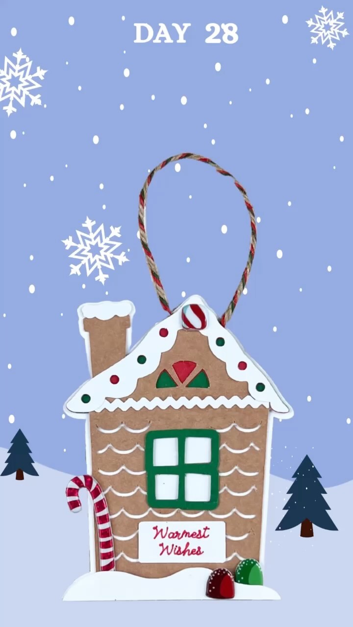Christmas Gift Tag
Make this cute Gingerbread House Tag and get creative decorating it yourself! Use stickers, ribbon, jewels and anything you happen to have on hand.
I am posting one gift tag a day the entire month of November. All the tags are made with a Cricut and the designs will be on my Cricut Design Space profile page for anyone to make! 😍 Visit my website for a link or search Cricut Design Space by the Title “Christmas Tags - Day 28, Gingerbread House”
#christmasgifttags #christmastags #christmasgifttag #itschristmas #christmas22 #gifttags #gifttagswithstyle #christmaswrapping #christmasmagic #christmastime🎄 #paperlove #christmascrafts #gifttags #christmasdiy #christmastags2022 #giftwrapideas #cricutmade #cricutchristmas #cricutdesignspace #createdwithcricut #cricutgifttags #gingerbreadhouse #gingerbread #gingerbreaddecor #gingerbreadtags @cricut @officialcricut