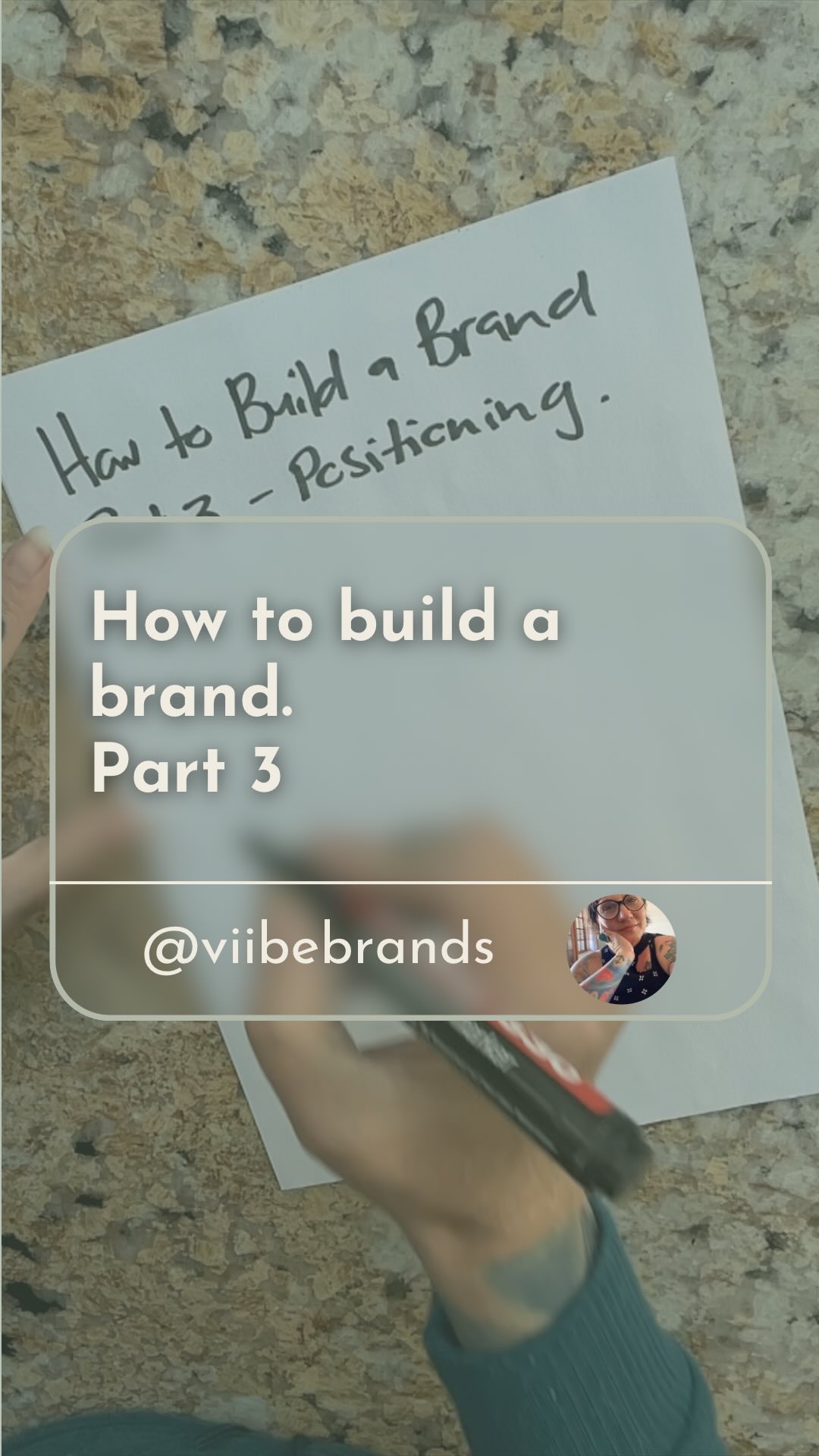 How to build a brand part 3.
We continue on the basics of how to build a strong brand identity for your business.
If you missed part 1 & 2 they are pinned ro my reels. Go have a look.
If you want to do this for your business, comment BRAND or pop me a DM and I will send you my free brand identity workbook.
Do you have any questions?
#ViibeBrands #SmallBizBestie #DigitalMarketingMagic #smallbusinessowner #marketingdigital #brandidentity #marketingtips #digitalmarketing #digitalmarketingtips #socialmediamanagementtips #smallbusinesstips #instagramtipsandtricks