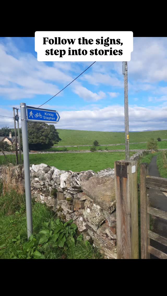 🪧✨️ Kirkby Stephen got some new signs!
We've designed a trail of interpretive signs that guide you through the town's winding streets and rich history - one beautifully illustrated stop at a time 👣🗺
Big thanks to @wandfcouncil for giving us this opportunity, the amazing and kind people of Kirkby who welcomed us into their town and shared their stories, the brilliant illustrator Bob Venables for adding sparkle to the storytelling and @easternexhibit for bringing this project to life.
Come for the views, stay for the stories.
📍 #kirkbystephen #design #signs #heritage #discover #edenvalley