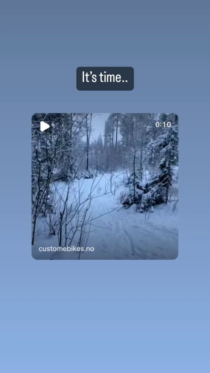 Prøvd ski på en sykkel?
Det har jeg, og det er gøy!!
På tide å komme seg ut å «leke i snøen»?
Eller kanskje forberede seg innfor våren med en ny el-sykkel, eller en Downhill i skævven?
Sjekk ut hjemmesiden @customebikes.no eller ring så kan vi ta en prat om du tenker på å konvertere din egen sykkel, eller kanskje har lyst å investere i en ny Fatbike, Downhill eller noe annet?
.
.
.
.
#fatbike #skisykkel #ski #sykkel #bafang #elsykkel #elsykler #elmotor #downhill #downhillmtb