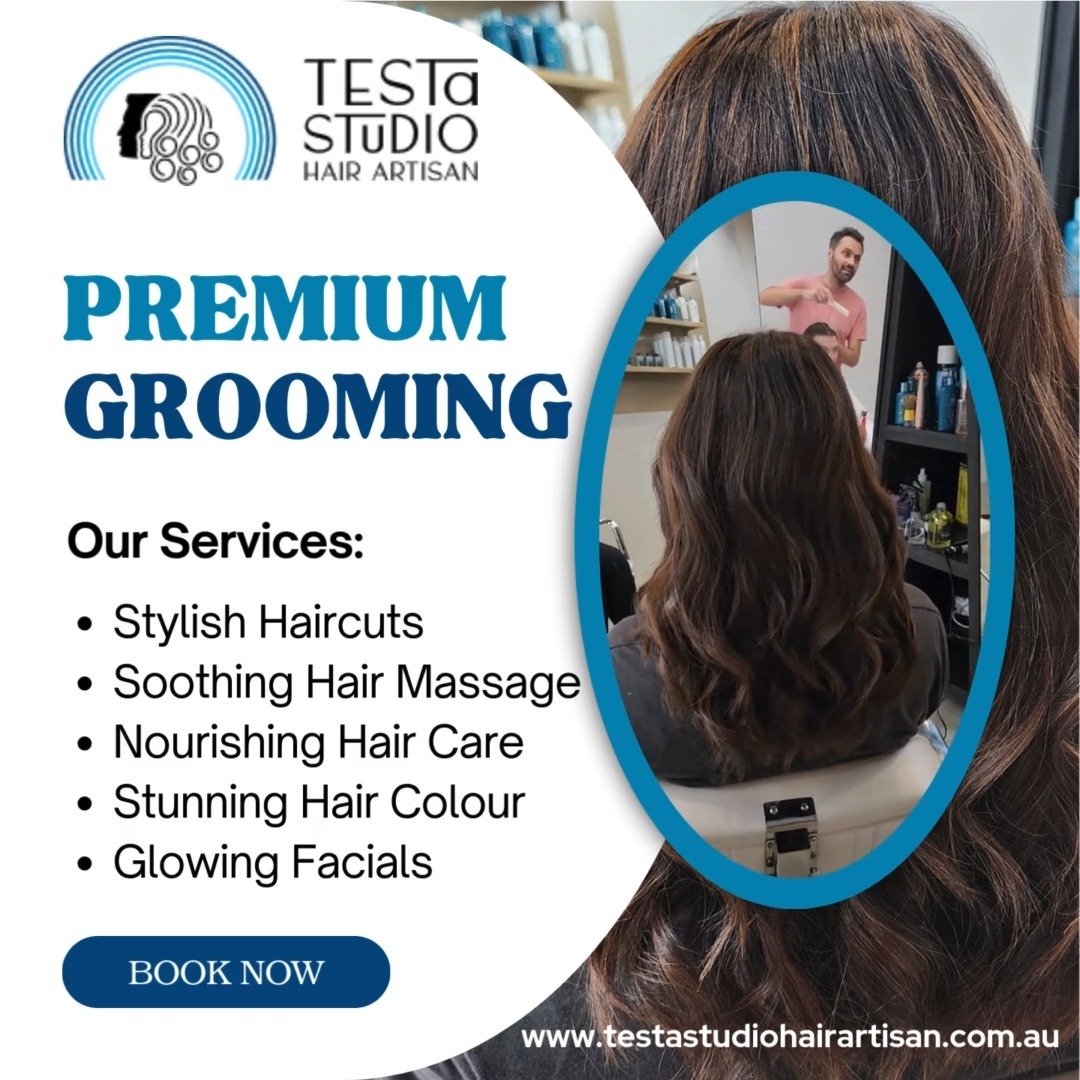 💫 Ever wondered how your perfect hairstyle could make you feel like a new person? 💇♀️
At Testa Studio Hair Artisan, we don’t just cut hair – we create transformative experiences. Whether it’s flawless haircuts, hair massages, or rejuvenating treatments, we’re here to provide YOU with a luxurious pampering session you’ll never forget. 🌸💆♀️
👉 Tell us your dream hair look in the comments and book your appointment today.
Online Booking : Link in Bio.
#TestaStudio #TestaStudioHairArtisan #TransformYourLook #HairCareRoutine #PamperTime #HairWellness #InStyleWithTesta #FlawlessAndFabulous #GlowingBeauty #HairSalonMagic #UnleashYourBeauty #StyleUpgrade