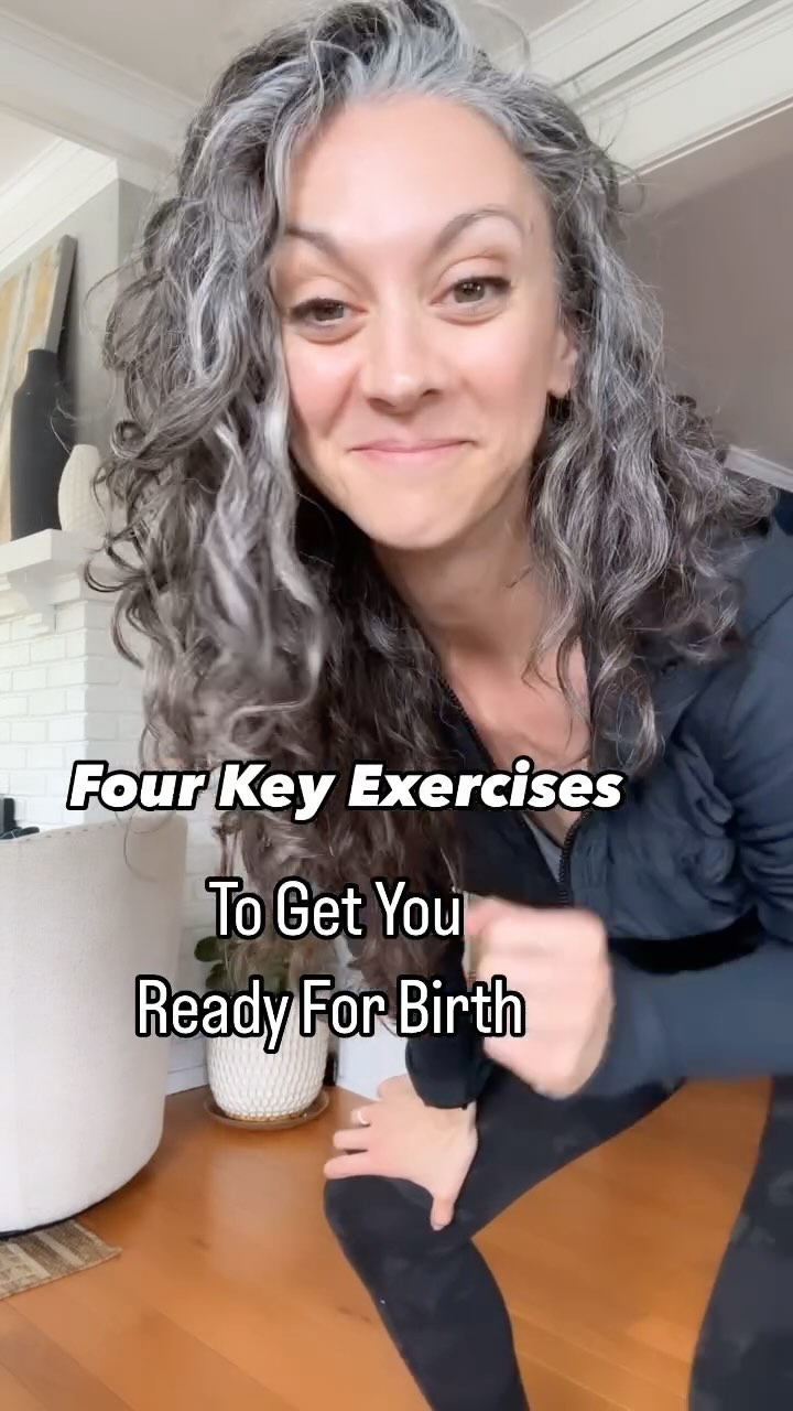 Here’s the WHY & HOW behind these exercises:
1. Internal rotation - Rotating your upper leg bone IN (not just your feet) creates space in the bottom of your pelvic bowl AND in back of your hips…places that get tight during pregnancy - and can create pain - but it’s also where we need space for birth at the end of labor. Try it and breathe into your pelvic floor - see what happens!
2. Labor squat rocks - I literally did this for 7 hours during my first birth. Use this 2 ways: 1 - strengthening your legs and glutes, and 2 - an opportunity to practice ‘being’ with discomfort. Put on a timer for a minute (the typical length of a contraction) and rock your squat. When it gets hard, deepen your breathing!
3. Upper body strengthening - You need upper body strength for labor! Your legs won’t be (and shouldn’t be) doing all the work, and having a strong upper body will help give your legs a break which means…you’ll have more LONGEVITY in labor. I love a band for this one, inhale both arms forward, exhale as you pull back one arm. Bonus: do a deep core engagement on the exhale, and you’ll get core work too.
Staying “with” your breath - Birth can be really intense at times. Staying focused on your breathing can be the difference between freaking out and hyperventilation, and calmness and labor progression. Practice breathing in your workouts when things get hard. What happens to your breath? Does it get shallow and faster? See if you can slow it waaaaaay down, and then notice the sensations in your body as you do.
SAVE this post and follow for more!
Love these exercises and want to feel SO confident going into your birth?
Join us in our Expecting to Flourish™ membership! All of these exercises are in our workout calendars, plus many more.
Comment FLOURISH and we’ll send you the link. 7 days free, then 3- 6- and 12-month options to join.
#bunintheoven #expectingababy #secondtrimester #preggolife #momstobe #pregnancyfit #pregnancyfitness #prenatalworkout #pregancy #prenatalfitness #prenatalhealth #prenatalworkouts