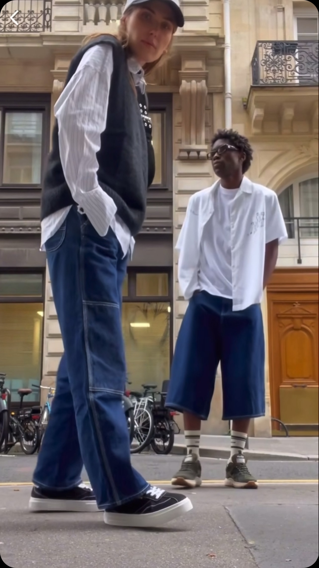 Playing Matchy Matchy with your class bestie in @moea_sneakers Gen 4 and Gen 7