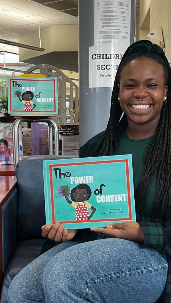 A few weeks ago I had the amazing pleasure of reading The Power of Consent at the New Haven Free Public Library curtesy of @yalepediatricdiversity
Talking about “big” concepts and new ideas with children is one of my favorite things to do especially through storytelling and sharing. I am so grateful that I get to be part of the community of people who work to empower, validate and strengthen the minds and hearts of children.
🥰
To purchase The Power Of Consent go to link in bio ♥️
#tpoc #children #blackchildren #nonbinary #consent #empower #boundaries #love #affirm #affirmations #validate #accountability #stop #ask #wait #honor