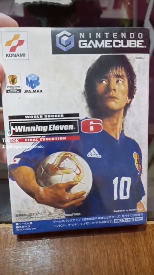 O melhor futebol do gamecube LACRADO!! 😱 - Vídeo completo no YouTube! WINNING ELEVEN 6
#winningeleven2002 #winningeleven6 #unboxing #gamecube #nintendo #konami