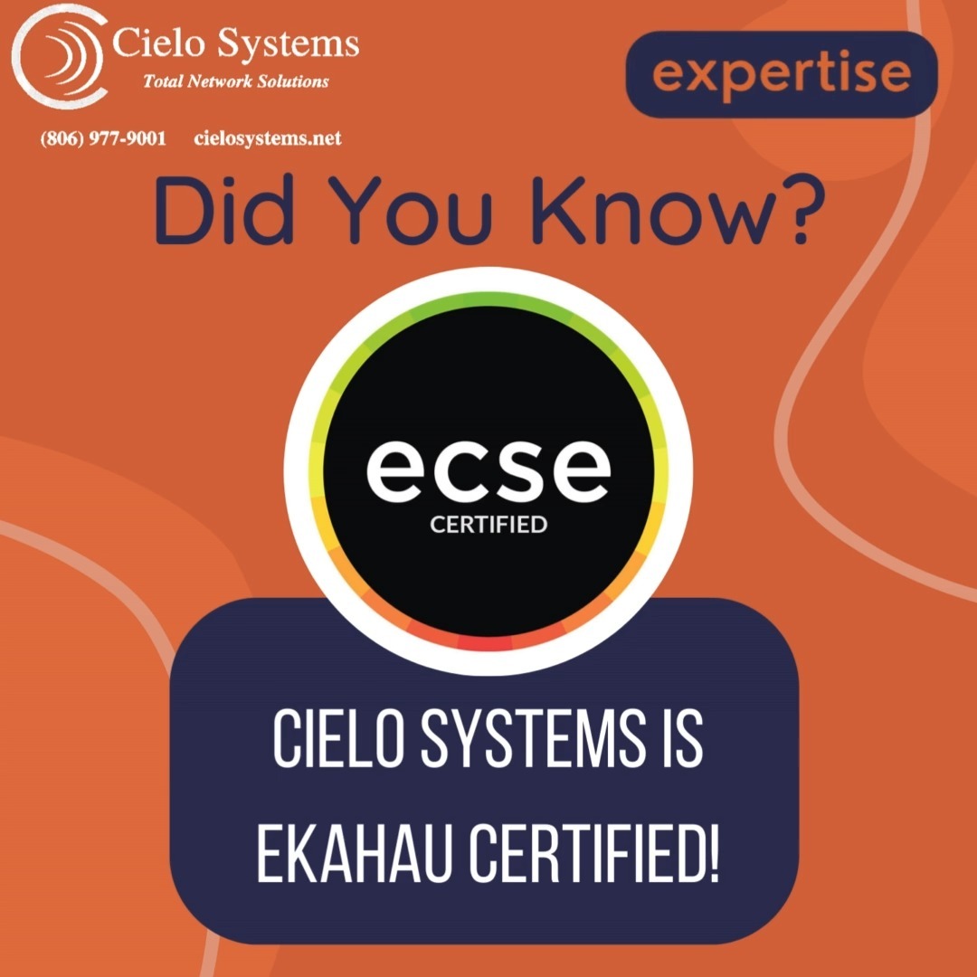 Elevating our commitment to excellence, we're proud to announce that Cielo Systems is Ekahau certified. Your network deserves the best, and our top-notch Network Design and Optimization services are now backed by industry-recognized expertise. Trust in a certified partner for cutting-edge solutions.
#cielosystems #ekahau #certified #optimization #design