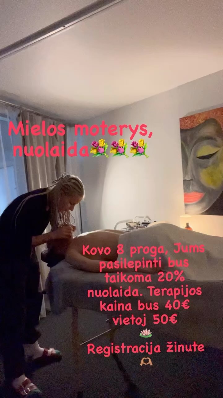 Kaina galioja tik registracija žinute, atvykstant kovo 8!
Kreiptis telefonu 864898529 arba žinute!🌿