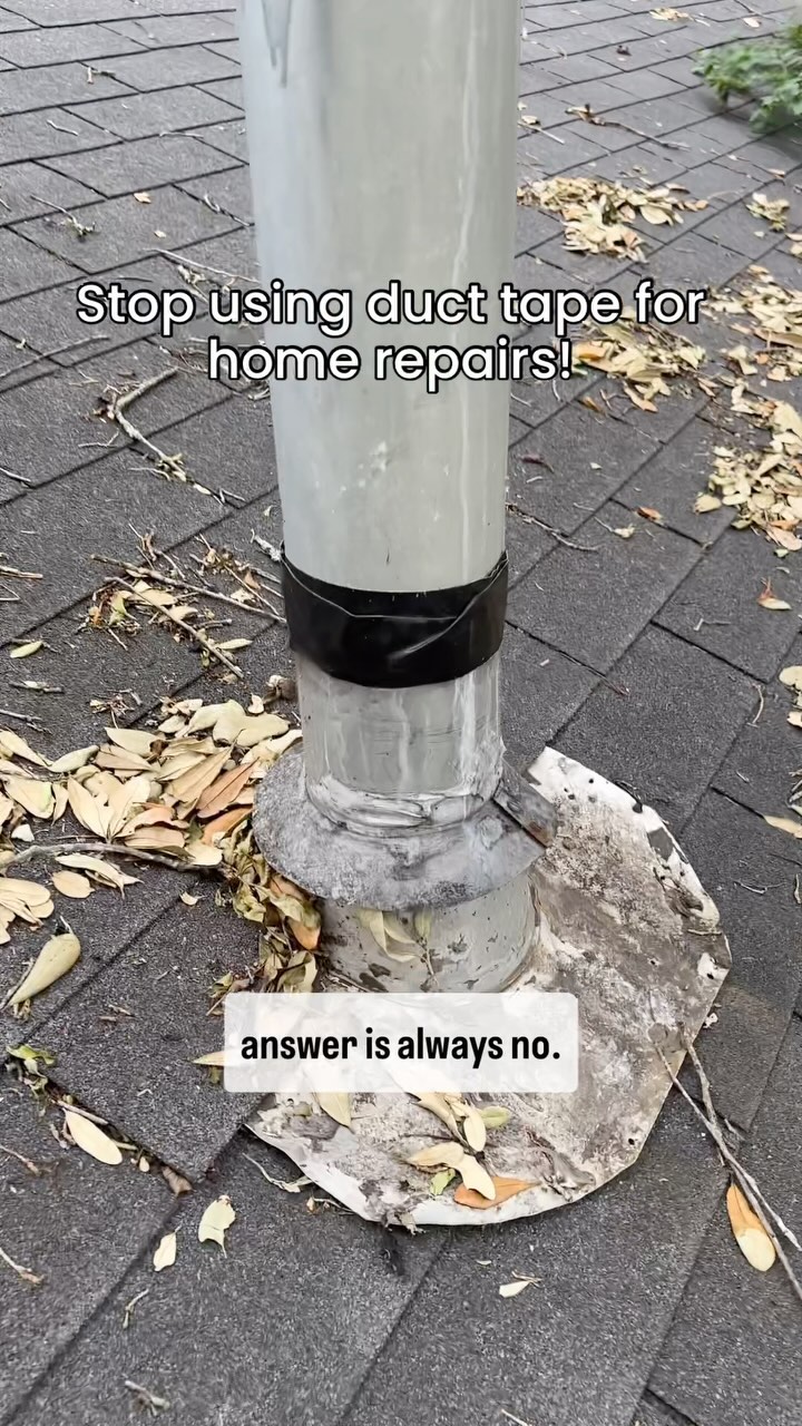 Duct tape is not the answer to your home repair needs despite what MacGyver told us back in the 80s! Duct tape isn’t even rated for ductwork! It’s great for a temporary fix but you should always come back and fix repairs properly!
#homeinspection #homeinspector #inspection #inspector #safeandsound #insulation #doh #seriously #comedy #fail #test #electrician #power #attic #attentiontodetail #moveinready #texasrealestate #builder #realestate #templetx #beltontx #saladotx #centraltexasrealestate ##diy #diwhy #ducttape #macgyver